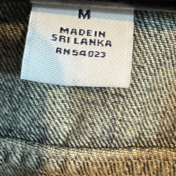 Tater Red’s Lucky Mojos embroidered; vintage custom Jean jacket size medium - Picture 4 of 6